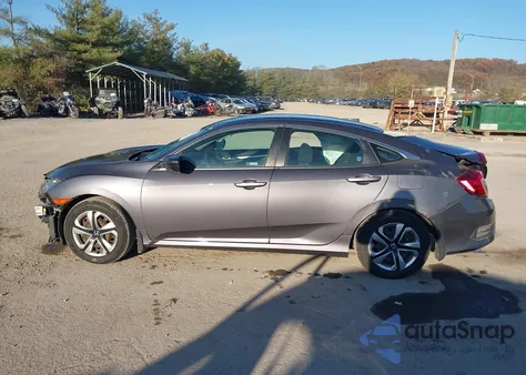 2018 Honda Civic Lx z USA, uszkodzony, nr VIN 2HGFC2F51JH587680